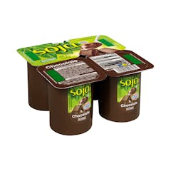 Postre de soja sabor chocolate Hacendado