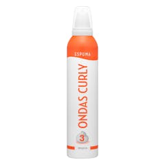 Espuma cabello Ondas Curly Deliplus fijación 3