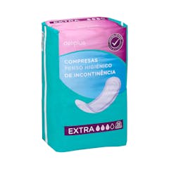 Compresa de incontinencia extra Deliplus sin alas