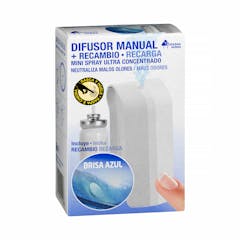 Difusor ambientador spray manual Bosque Verde con recambio