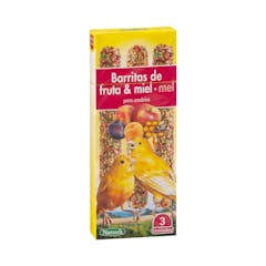 Barritas de fruta y miel para canarios Natura