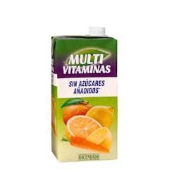 Bebida multivitaminas Hacendado sin azúcares añadidos