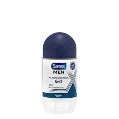 Desodorante roll-on Active control Sanex men antitranspirante