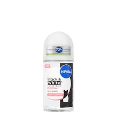 Desodorante roll-on Invisible Black & White Nivea antitranspirante