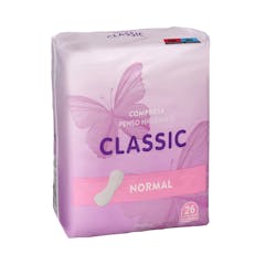 Compresa classic normal Deliplus sin alas