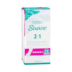 Protegeslip suave 2 en 1 Deliplus