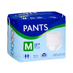 Pañal adulto braguita Deliplus Pants plus talla M