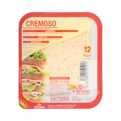 Queso lonchas cremoso de vaca Hacendado