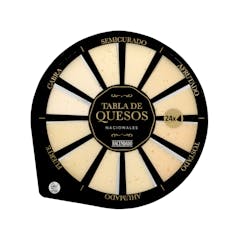 Tabla de quesos nacionales Hacendado