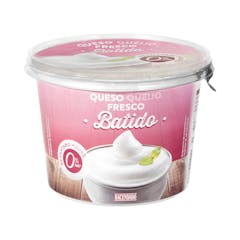 Queso fresco batido desnatado 0% MG Hacendado
