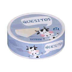 Queso en porciones Hacendado