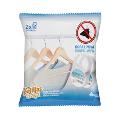 Colgador antipolillas Ropa Limpia Bosque Verde