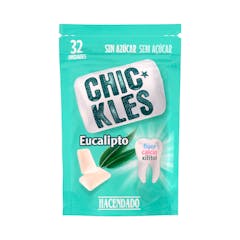 Chicles gragea eucalipto sin azúcar Hacendado