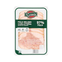 Pollo 97% relleno La Carloteña asado al horno lonchas