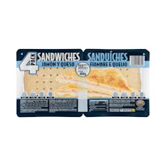 Sándwiches jamón y queso Hacendado