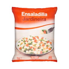 Ensaladilla Hacendado ultracongelada