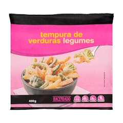 Tempura de verduras Hacendado ultracongelada