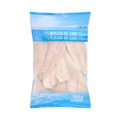 Filetes de merluza del Cabo sin piel Hacendado ultracongelados