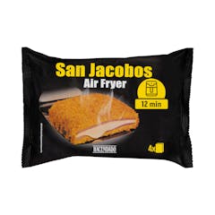 San Jacobos empanados de york y queso Hacendado ultracongelados