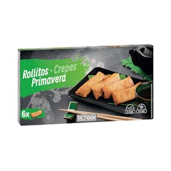 Rollitos primavera Hacendado ultracongelados