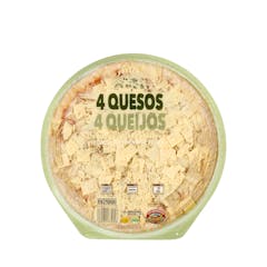 Pizza 4 quesos Hacendado