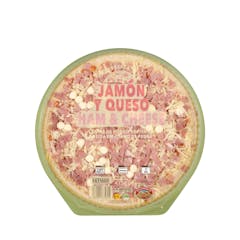 Pizza jamón y queso Hacendado