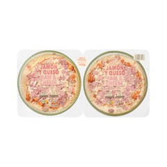 Pizza jamón y queso Hacendado