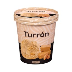 Helado de turrón Hacendado