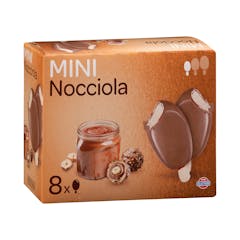 Mini helado bombón sabor nocciola Hacendado