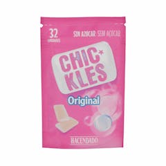 Chicles gragea original frutas sin azúcar Hacendado