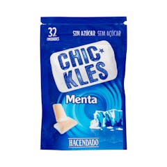 Chicles gragea menta fuerte sin azúcar Hacendado