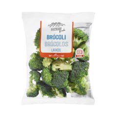 Floretas de brócoli para microondas lavadas