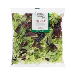Ensalada mezcla tierna lavada