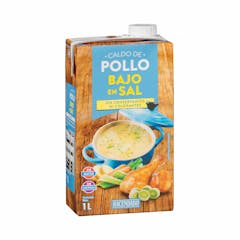Caldo de pollo Hacendado bajo en sal