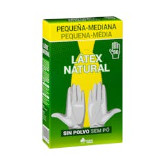 Guantes de látex Bosque Verde talla pequeña-mediana