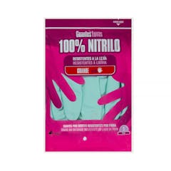 Guantes 100% nitrilo Bosque Verde talla grande