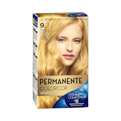 Coloración permanente 9.3 rubio clarísimo dorado Colorcor