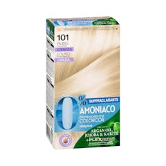 Coloración permanente 0% amoníaco 101 rubio platino ceniza Colorcor