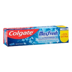 Dentífrico Max Fresh Colgate sabor menta fresca