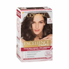 Coloración permanente 4 castaño Excellence Creme