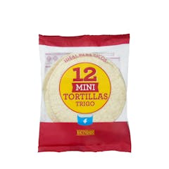 Mini tortillas de trigo Hacendado