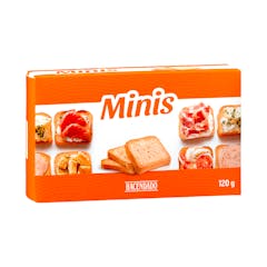 Mini biscotes de trigo Hacendado