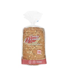 Pan de molde 12 cereales y semillas Hacendado