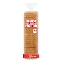 Pan de molde blanco familiar Hacendado