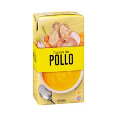 Crema de pollo Hacendado con verduras