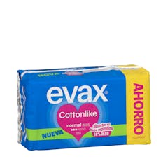 Compresa normal Evax Cottonlike con alas