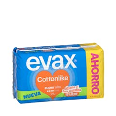 Compresa super Evax Cottonlike con alas