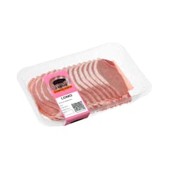 Filetes lomo de cerdo corte fino