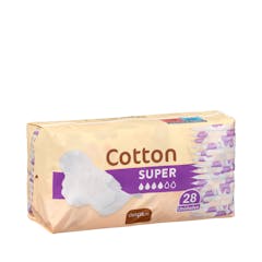 Compresa cotton super Deliplus con alas