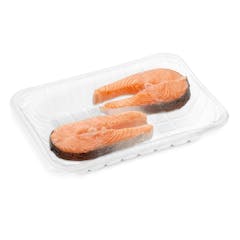 Rodaja de salmón